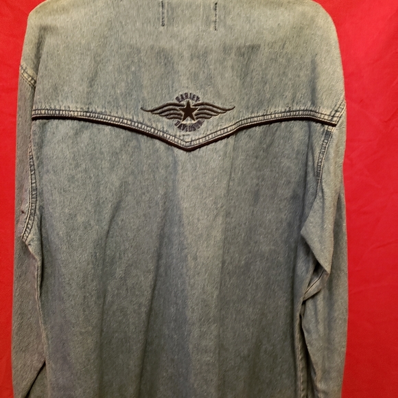 Harley Davidson Denim Shirt - Picture 3 of 3